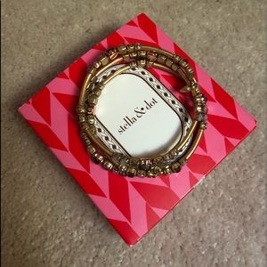 Stella & Dot layered bracelet